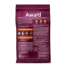 Сухой корм AWARD Healthy growth для котят от 1 месяца, беременных и кормящих кошек с индейкой и курицей с добавлением рыбьего жира и семян льна 400г