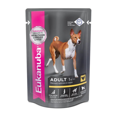Eukanuba влажный корм для собак с курицей 100г