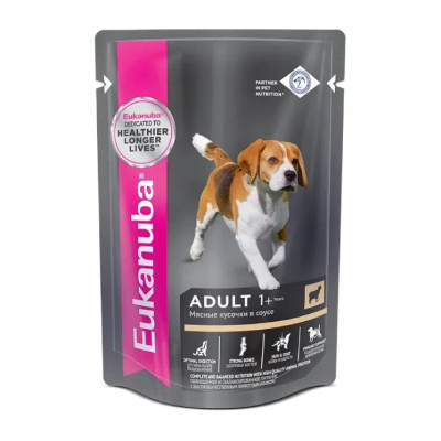 Eukanuba влажный корм для собак с ягненком 100г