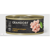 Grandorf Fresh Консервы для кошек Куриная грудка в желе 70г