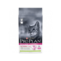 Purina Pro Plan Delicate Сухой корм для кошек с чувствительным пищеварением Ягненок 1,5кг