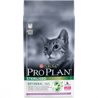 Purina Pro Plan Корм для стерилизованных кошек Индейка 1,5кг