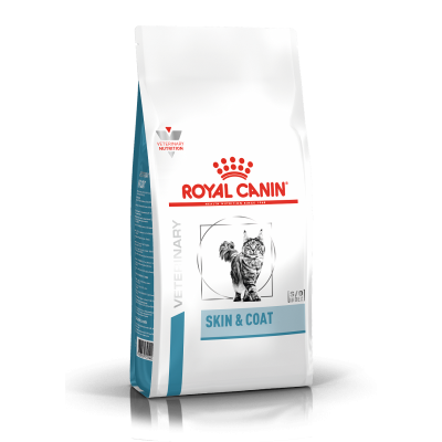 Royal Canin Skin & Coat сухой диетический корм для стерилизованных кошек с чувствительной кожей 400г