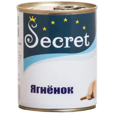Secret Консервы для щенков Ягненок 850г