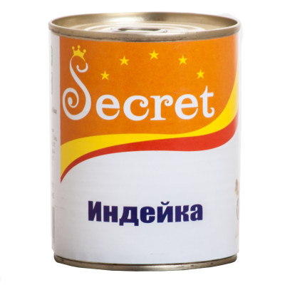 Secret Консервы для собак Индейка 850г