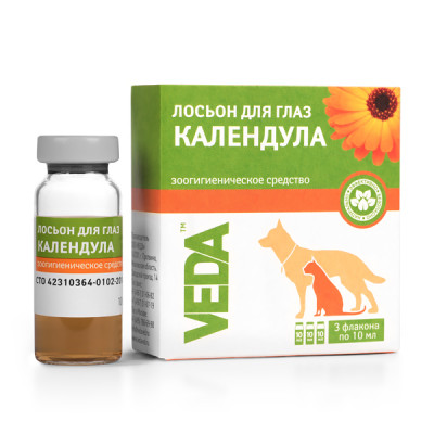 Veda лосьон для глаз Календула 10мл 1 флакон
